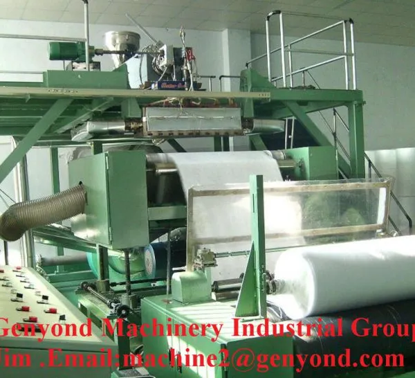 PP Nonwovens Fabric Polypropylene Melt Blown Extruder Machine Production Line photo-2