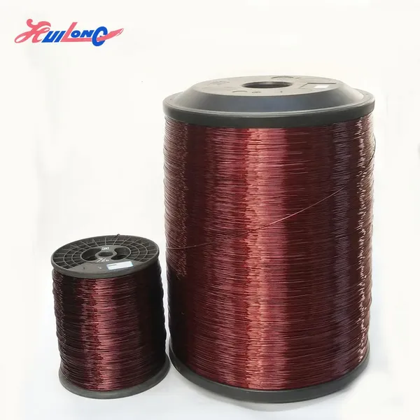 Enameled Electrical Wires for Transformer Aluminum Winding Wire With Enamel Insulation Electrical Wires Manufacturing Price AWG 6-32 photo-2