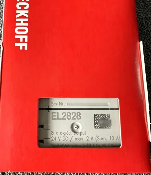 Beckhoff EL2828 EtherCAT Digital Output Terminal 8-Channel 24V DC 0.5A High-Density Industrial Automation Module photo-5