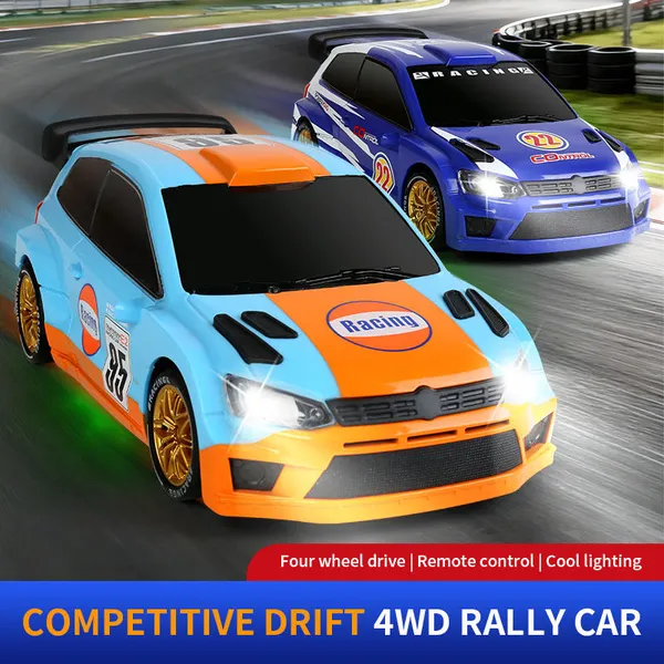Remote Control Rally Car RC Vehicle Toys 4WD 2.4GHz RC Drifting Spray Car With Light Remote Control Toys photo-4