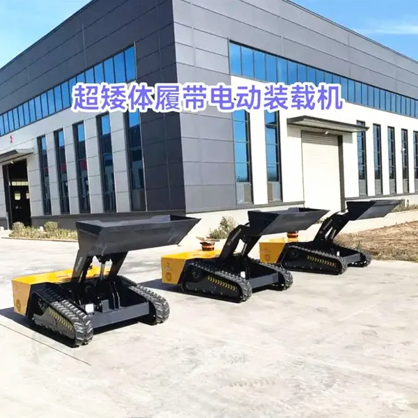 Electric Remote-controlled Skid-steer Loader is Suitable for Cleaning Small Spaces With Silt photo-5