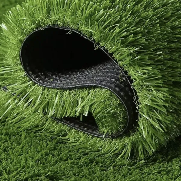 60mm Pile Height Artificial Lawn With Non-Infill Design and 100% Recyclable PP Backing