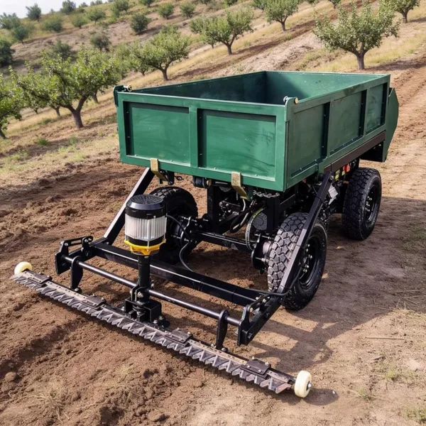 Remote Control Grass Mower 680kg Payload China Electric Dumper Electric Mini Dumper 680kg for Greenhouses
