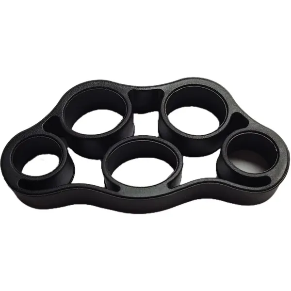 Silicone Finger Resistance Bands Grip Strength Trainer, Hand Exerciser & Finger Stretcher for Rehabilitation, Arthritis Relief & Hand Therapy photo-4