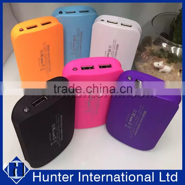 Top Selling Colorful 2 USB Port 8800 Mah Power Bank photo-4