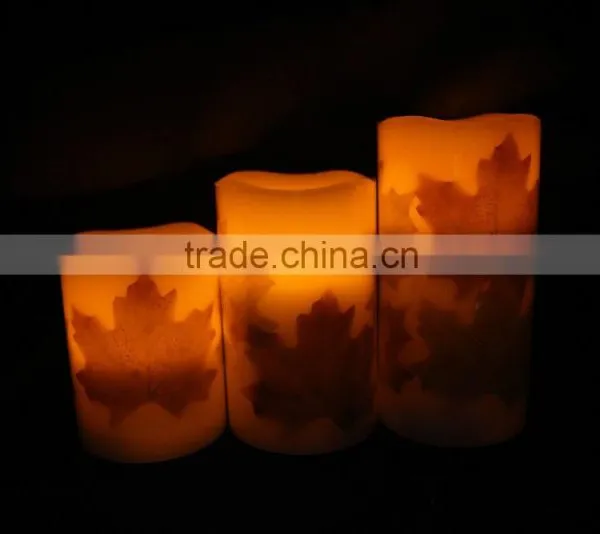 Flameless Remote Led Candles With Wax photo-3