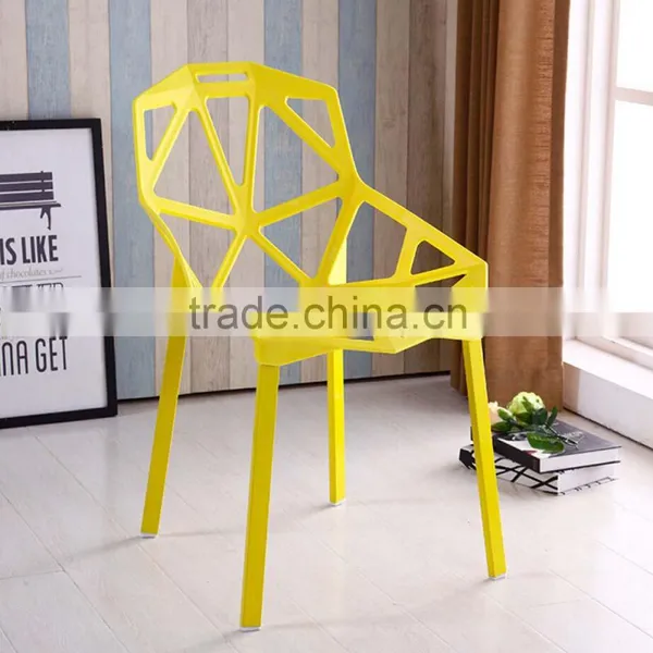 Wholesale Modern Colorful Stacking Dining Living Room Famous Design Pp Plastic Chair Quality Choice photo-3