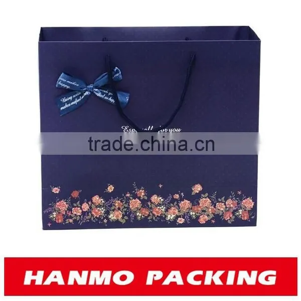 Oem Design High Quality Handcraft Printed Paper Bag With Handle photo-2