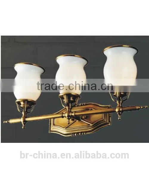 Brass Wall Lamp Three Light WL591-3