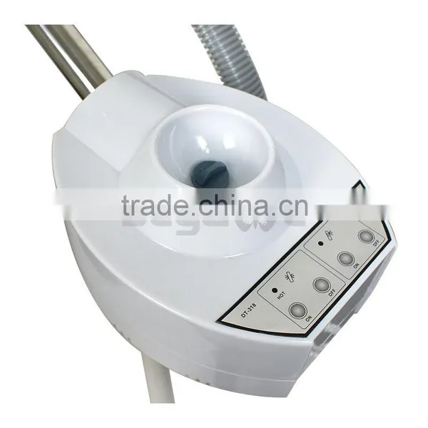 Cosmetic 2in1 Aromatherapy Facial Steamer Rolling Base Beauty Salon And 5 Diopter LED Magnifying Lamp Multifunctional photo-3