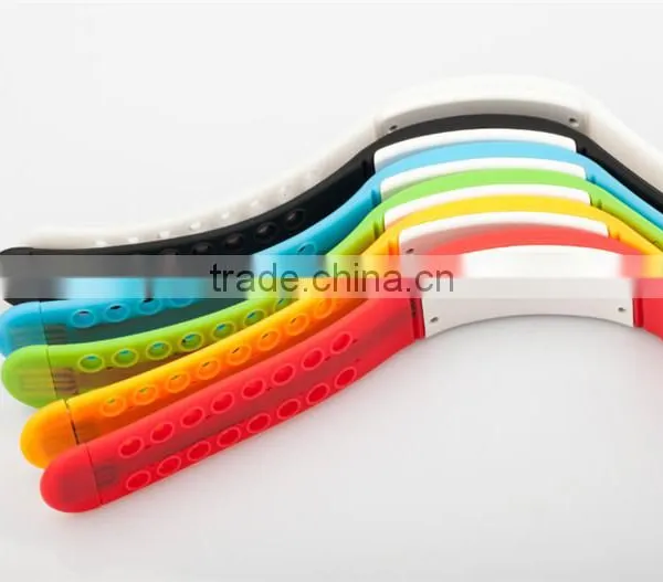 Good Quality Portable New Model Colourful Sport Bracelet Usb Flash Drive Watch photo-4