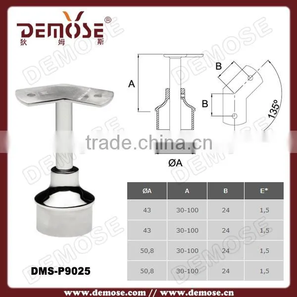Types of Metal Stainless Steel Brackets for Glass photo-3