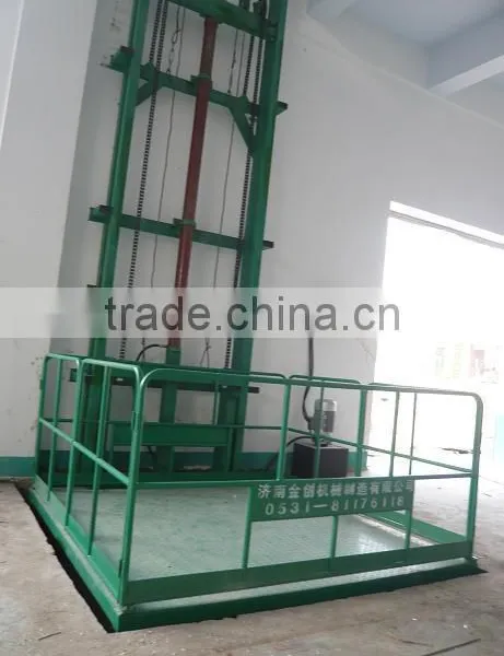 Hydraulic Warehouse Cargo Lift photo-4