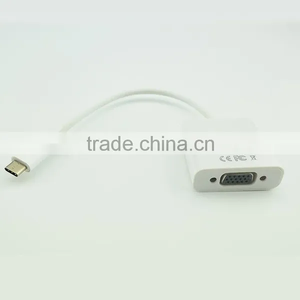 Manufactory Usb c Type to VGA Converter Cable for Projector photo-2