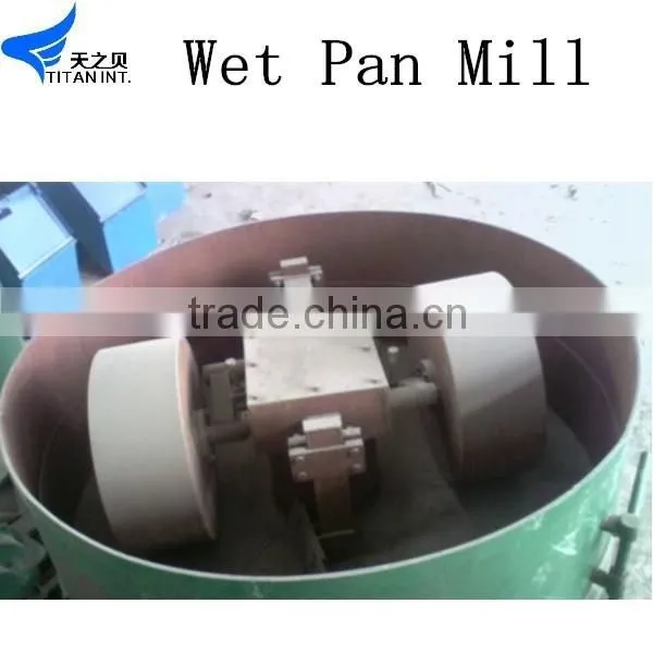 1200B Wet Pan Mill Crusher for Gold Mine photo-3