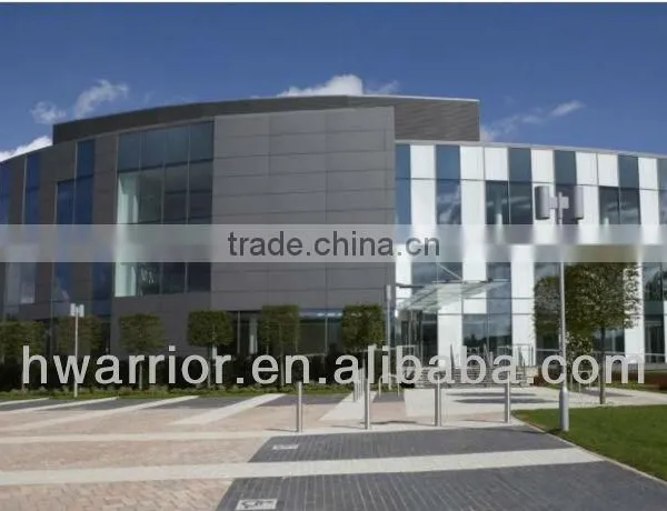 Economical Aluminum Curtain Wall System With PVDF Treatment