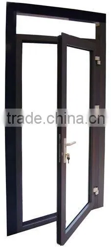 Aluminum frame swing glass door