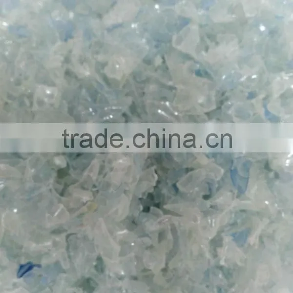Clear Pet Bottle Flakes AA Grade 25-30 % Light Blue