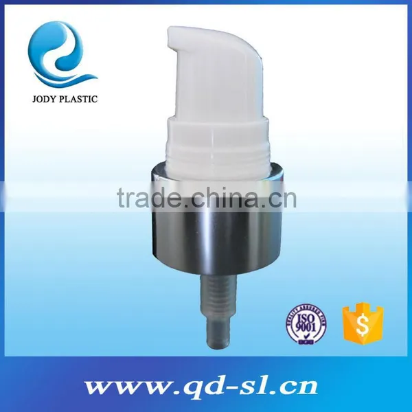 China Supplier Cosmetic Packing Gold and Silver Aluminum Lid Cream Pump photo-3