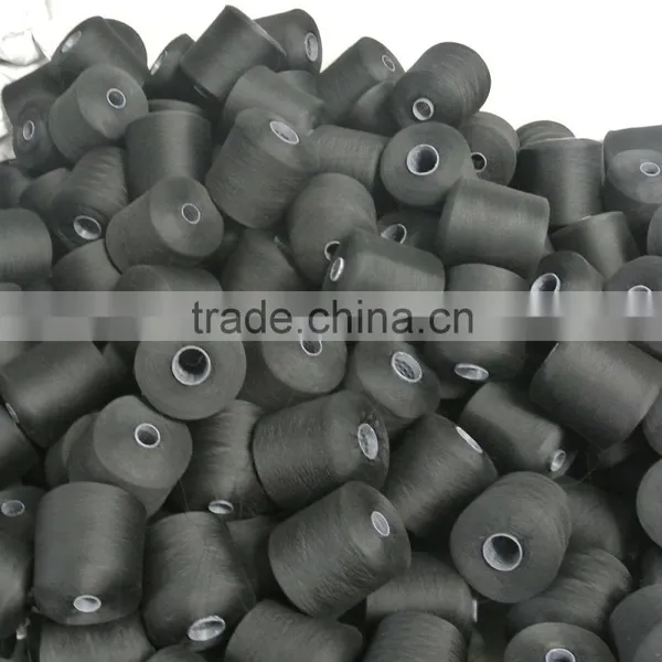 Polyester Spun Yarn On Plastic Cone photo-2