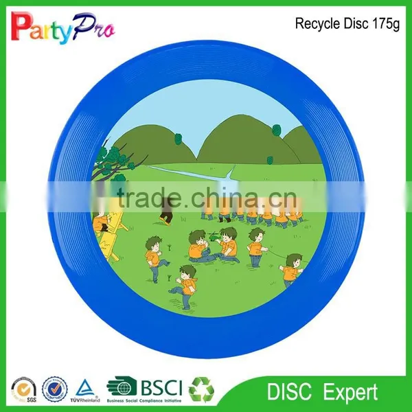 Canada Market New 2015 BSCI China Manufacturer Advantisement Super Deal 175g PE Wholesale Frisbee Flying Disc Golf photo-3