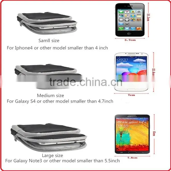 New Style Best Selling Customer Armband Cell Phone Armband Canvas Running Armband photo-2