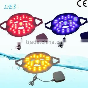 3 Colors Blue Yellow Red LED Light Facial Mask Pack for Skin Rejuvenation photo-2