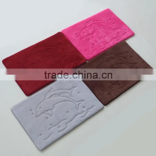 Bathmat With Anti Slip Base Bathroom Floor Mats photo-6