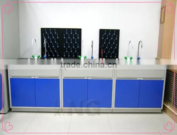 PP Material Sink + Solid Brass Faucet Lab Sink Table photo-3