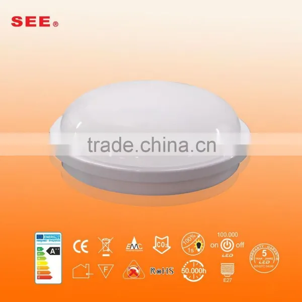 2015 Cheap Price Led Bulkhead Canopy Plastic Economic 15w 20w IP65 Outdoor CE Rohs