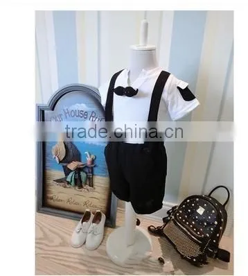 Kids 2015 New Summer Children Bib Shorts Boy 1-2-3 5 Years Old Infants and Children's Clothing Pants photo-3