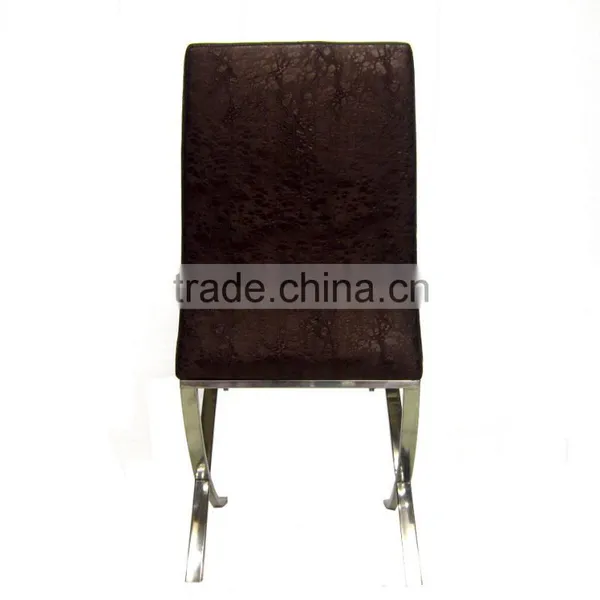 Upholstery Dining Room Chair With Stainless Steel Leg photo-3