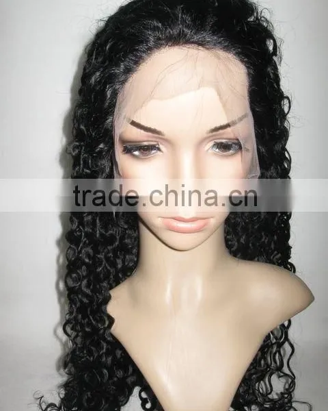 Best Christmas Gift,100%human Hair Full Lace Wig photo-3