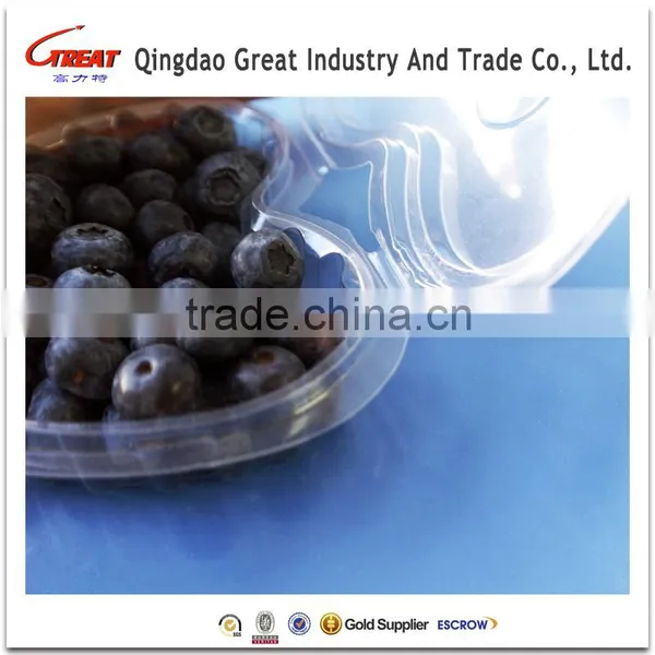 Disposable Plastic Heart Shaped Fruit Container photo-3