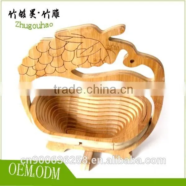 Bamboo Hanging Fruit Basket photo-3