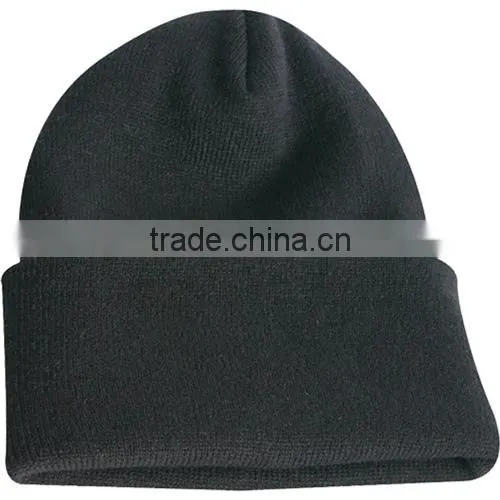 Warm Acrylic Winter Ski Long Knitted Watchcap Beanie Hat photo-3