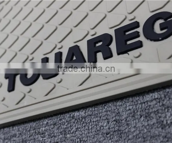BLACK New Set of 5 Floor Mat Liner Car SUV for VW Touareg photo-3