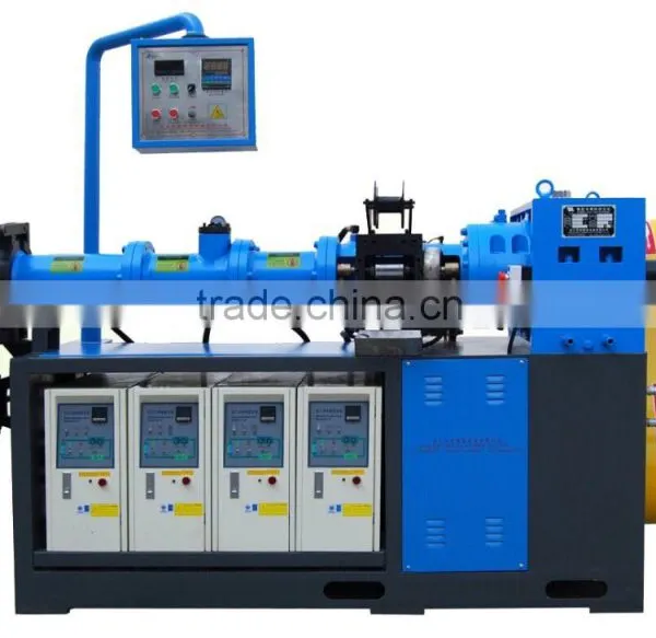 Chinese New High Quality Cold Feeding Silicone Rubber Hose Profile Extrusion Production Line,Silicone Rubber Extruder Machine photo-4