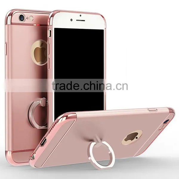 3 in 1 Combo With Holder Mobile Phone Case For IPhone 6 Plus photo-2