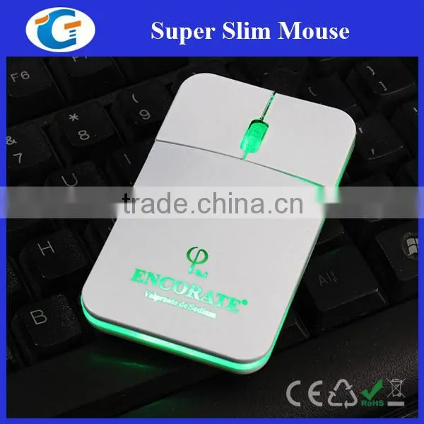 PC Laptop Wired Mini Light Up Optical Mouse With Retractable Cable photo-4