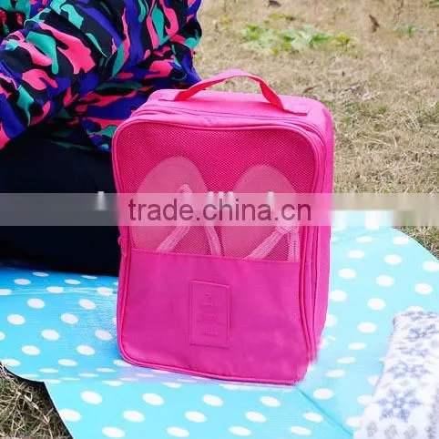 WBA - 001: China Housewares Wholesale Waterproof Nylon Fabric Travel Storage Bag for Shoes photo-2
