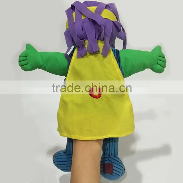 Hot Selling Stuffed Plush Cute Hand Puppet Toy Doll photo-2