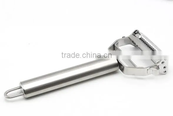 Julienne Peeler and Vegetable Peeler In One Tool, Stainless Steel photo-3