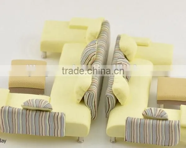 Model Sofa in Plastic, Architecture Model Scale Sofa, Sofa for Scenery Display photo-3