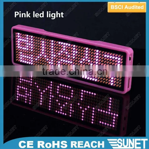 Rechargeable Fashion Mini Led Light Display Advertising Board photo-4