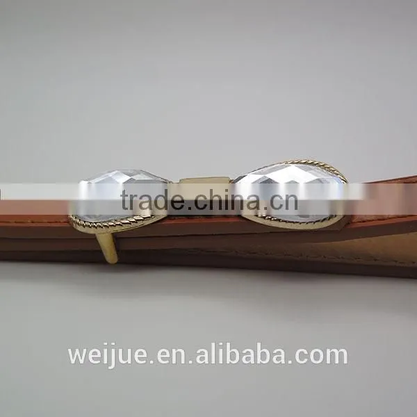 Skinny Belt With Glasses Bowknot for Women photo-3