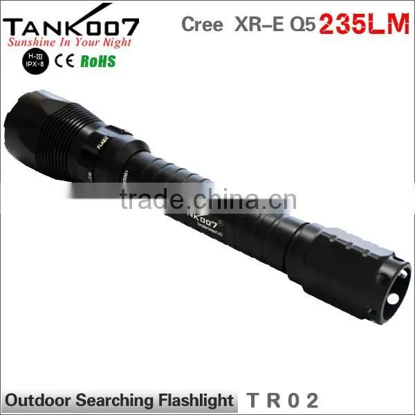 Diving Light Ourdoor Searching Torch XR-E Q5 Flat Led Flashlight photo-4