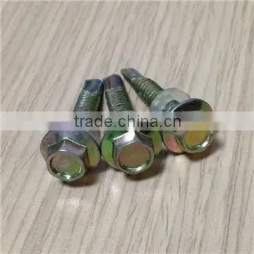 Galvanized Self Drilling Screw With Washer photo-6