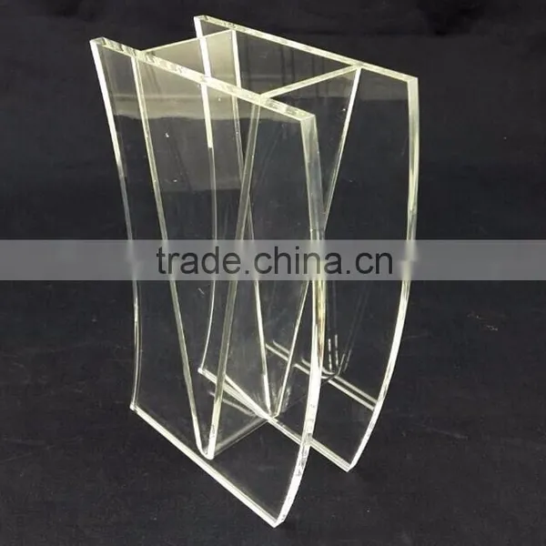 Tall Plexiglass Flower Vase for Promotional Tabletop/desktop/countertop Souvenir Gift