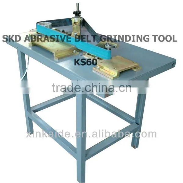 Vertical Abrasive Belt Grinder Tool